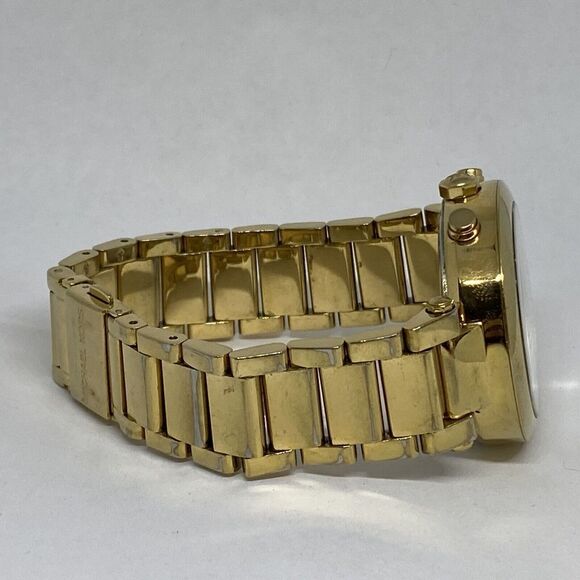 Michael Kors MK5701 Women's Gold Stainless Steel Analog Dial Quartz Watch GE416 - Picture 12 of 12